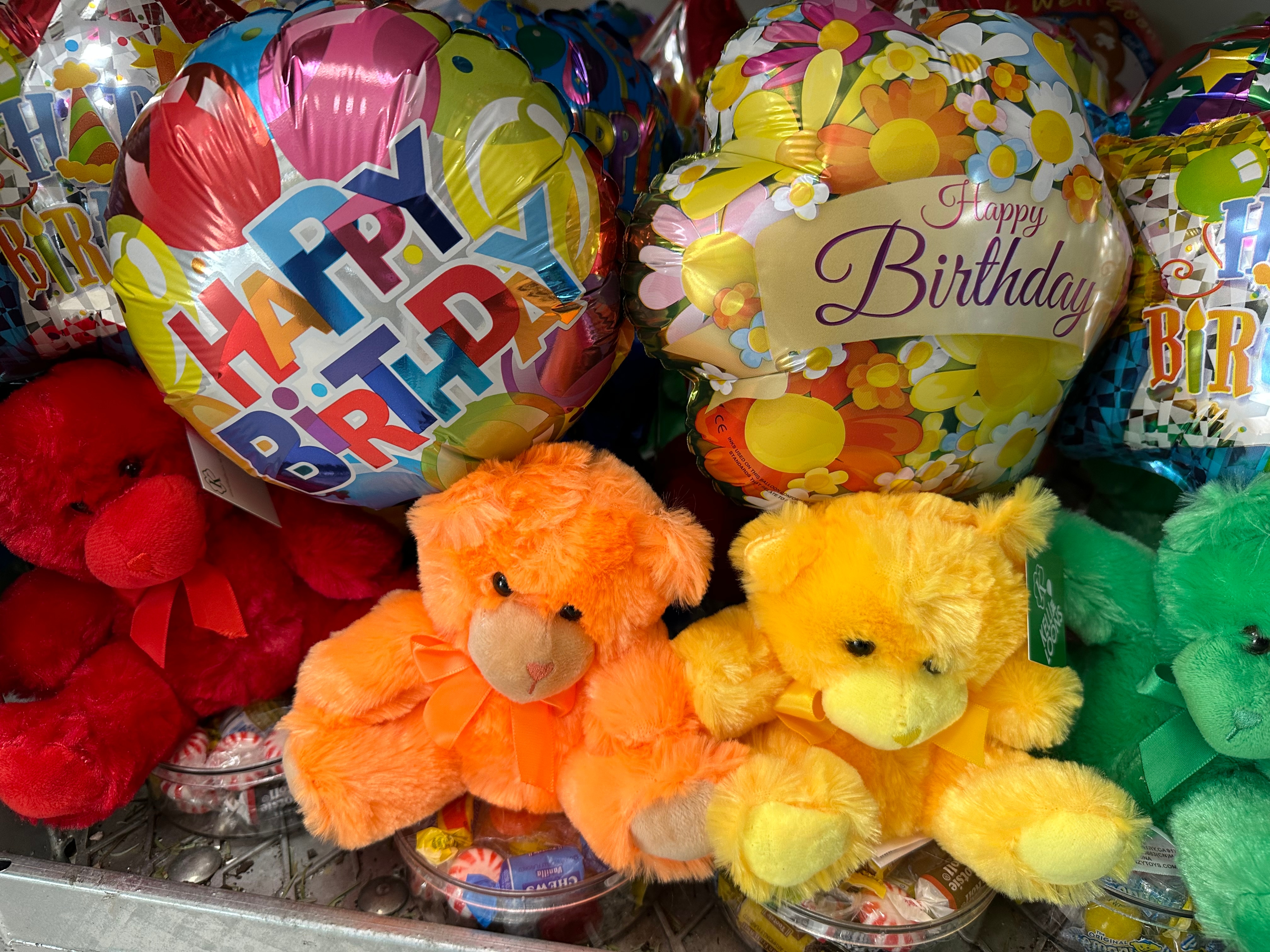 Birthday Set- Candy/bear/balloon